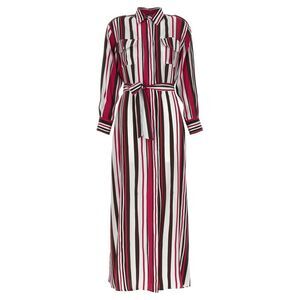 Kiton Women's Striped Shirt Dress